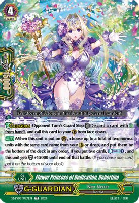 Flower Princess of Dedication, Robertina