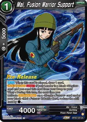 Mai, Fusion Warrior Support