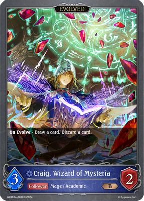 Craig, Wizard of Mysteria (Evolved) (GFB01a-067EN)
