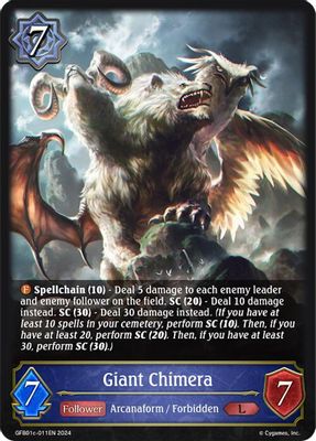 Giant Chimera