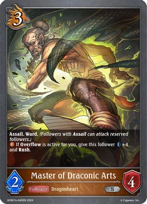 Master of Draconic Arts