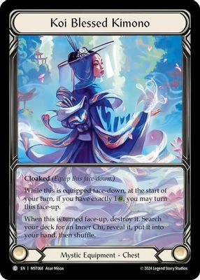 Koi Blessed Kimono (Extended Art)