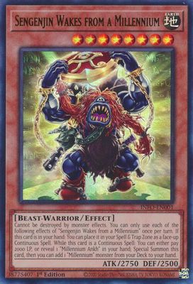 Sengenjin Wakes from a Millennium