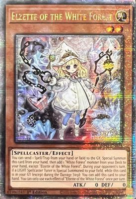 Elzette of the White Forest (Quarter Century Secret Rare)