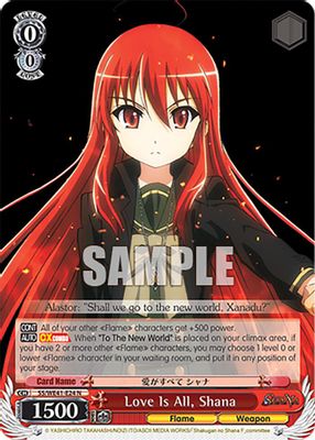 Love Is All, Shana
