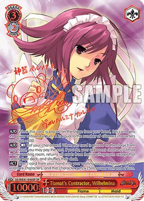Tiamat's Contractor, Wilhelmina (SP)