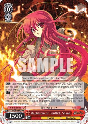 Maelstrom of Conflict, Shana