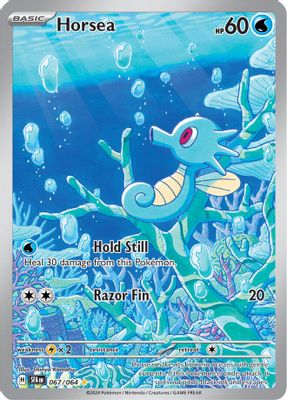 Horsea · Illustration Rare 067