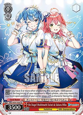 On Stage! Hoshimachi Suisei & Sakura Miko