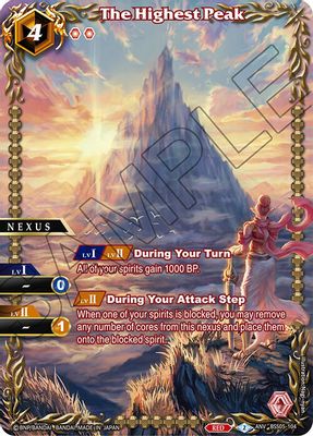 The Highest Peak (Box Topper)