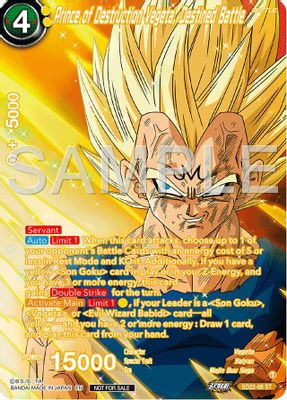 Prince of Destruction Vegeta, Destined Battle (Premium Alt-Art Card Set 2024 Vol.2)