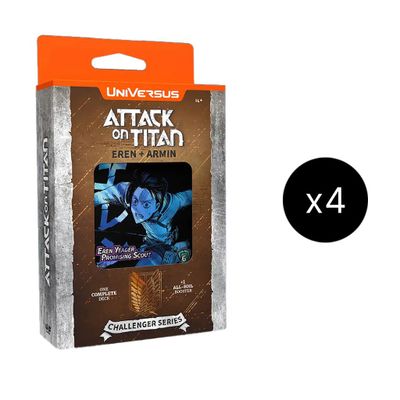 Challenger Series Deck: Eren and Armin Display