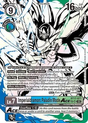 Imperialdramon: Paladin Mode ACE (Textured)