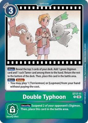 Double Typhoon (Secret Crisis: Movie Memorial Pack)