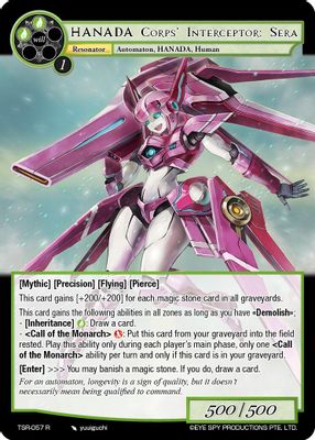 HANADA Corps' Interceptor: Sera
