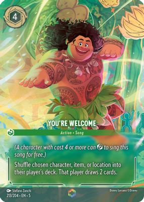 You're Welcome (Enchanted)