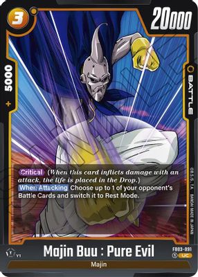 Majin Buu : Pure Evil