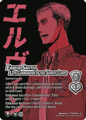 Erwin Smith, 13th Commander of the Survey Corps (GenCon 2024)