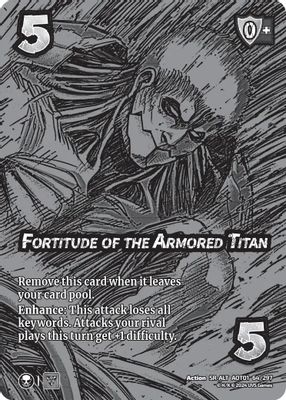 Fortitude of the Armored Titan (Alternate Art)