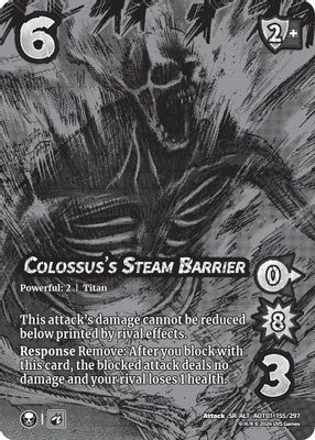 Colossus's Steam Barrier (Alternate Art)