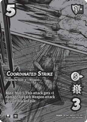 Coordinated Strike (Alternate Art)