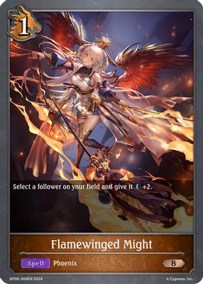 Flamewinged Might