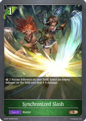 Synchronized Slash - P05 (Foil)