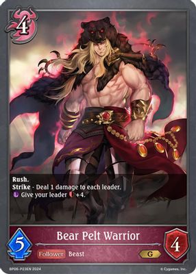 Bear Pelt Warrior - P23EN (Foil)