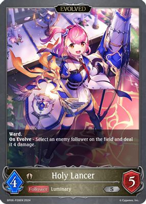 Holy Lancer (Evolved) - P28EN (Foil)