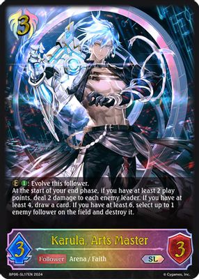 Karula, Arts Master (SL)