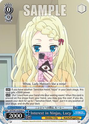 Interest in Ninjas, Lucy