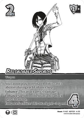 Reloadable Swords (Alternate Art)