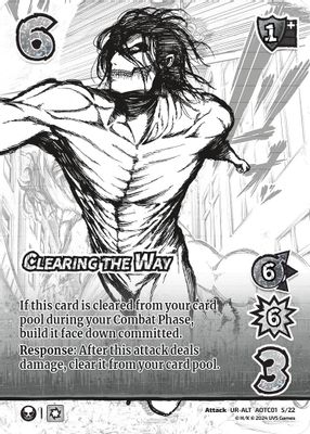 Clearing the Way (Alternate Art)
