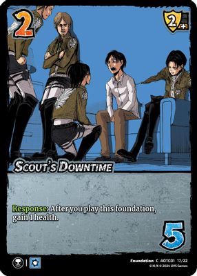Scout's Downtime