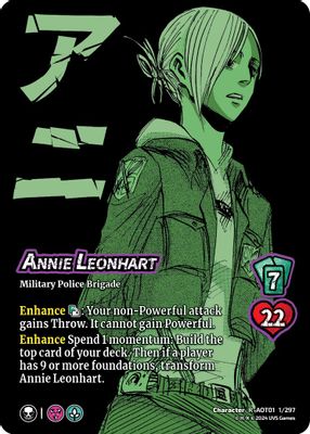 Annie Leonhart // Annie, Female Titan