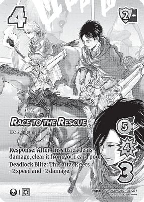 Race to the Rescue (Alternate Art)