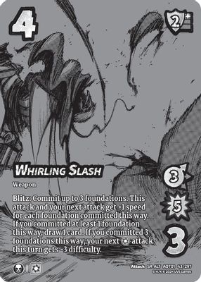 Whirling Slash (Alternate Art)