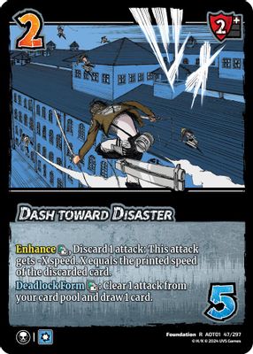 Dash toward Disaster