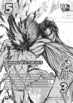 Emerge Victorious (Alternate Art)