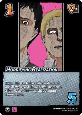 Horrifying Realization