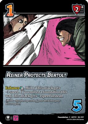Reiner Protects Bertolt