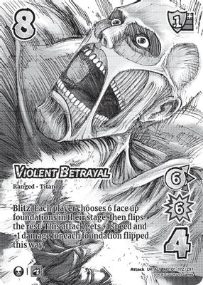 Violent Betrayal (Alternate Art)