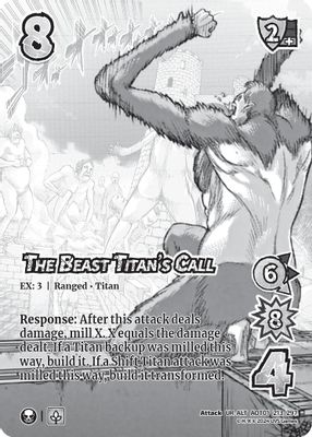 The Beast Titan's Call (Alternate Art)