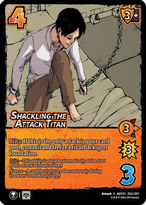 Shackling the Attack Titan