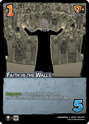 Faith in the Walls