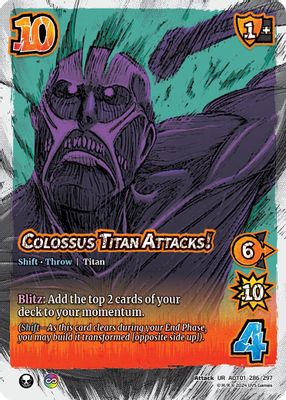 Colossus Titan Attacks! // The Colossus Titan