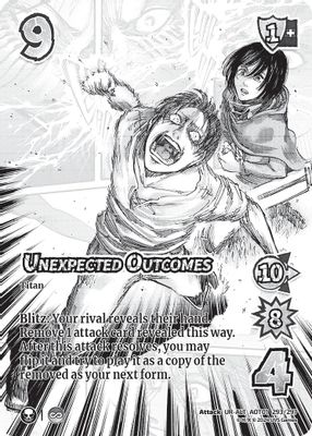 Unexpected Outcomes (Alternate Art)