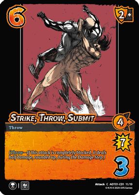 Strike, Throw, Submit (CD1)