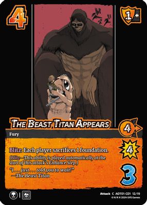 The Beast Titan Appears (CD1)