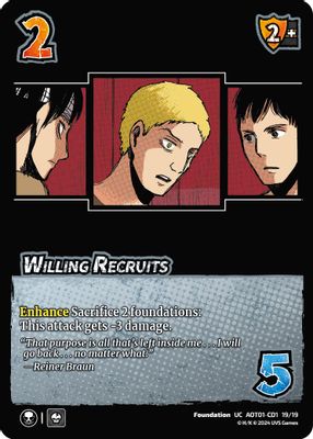 Willing Recruits (CD1)